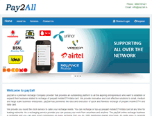 Tablet Screenshot of pay2all.info